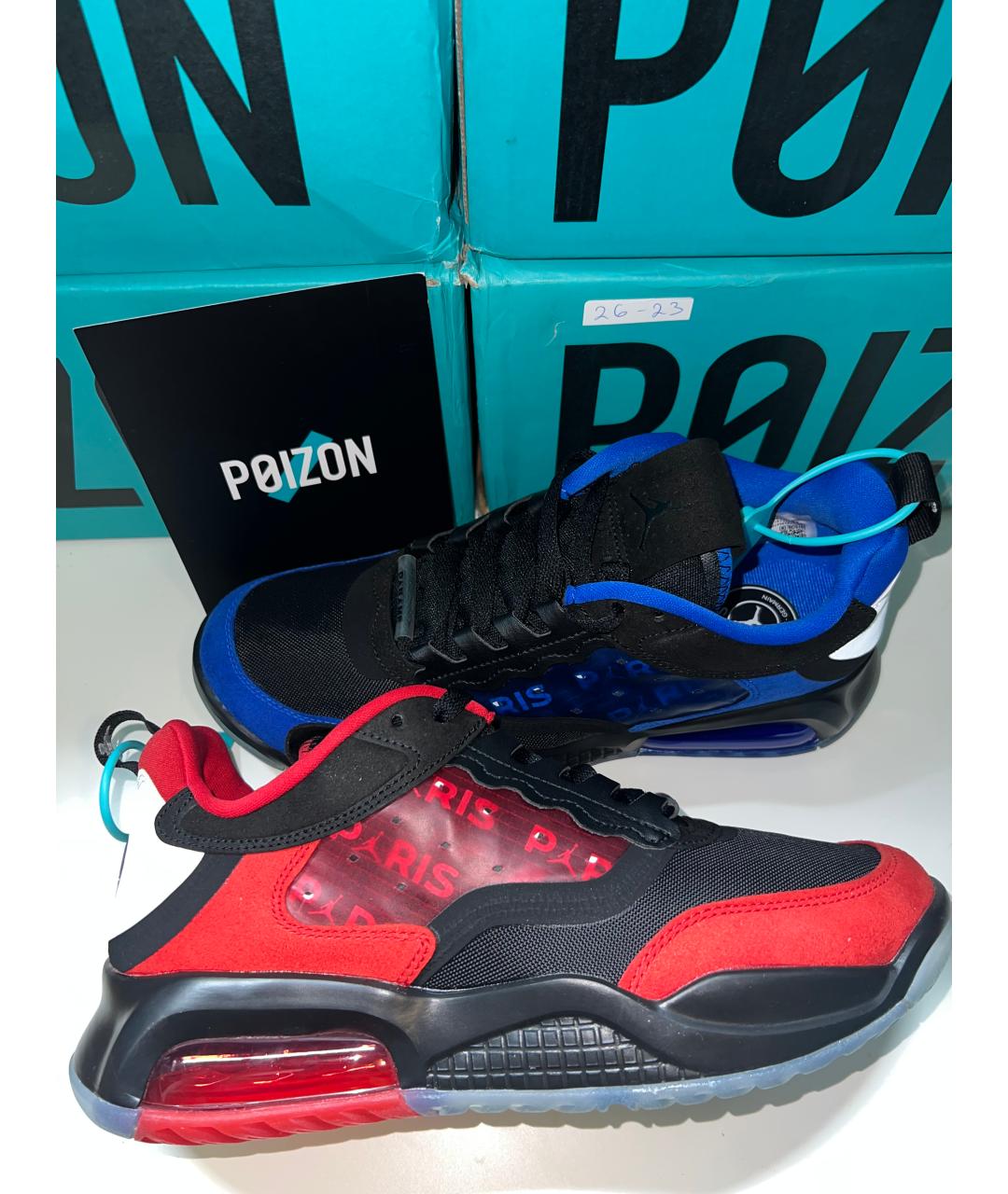 JORDAN Мульти замшевые низкие кроссовки / кеды, фото 7