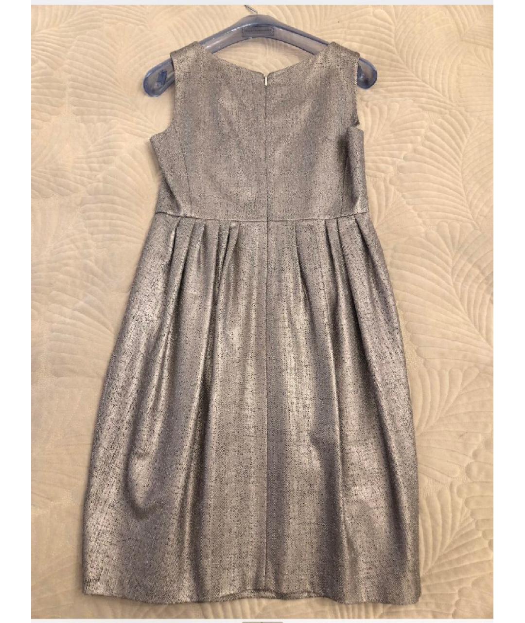 TRUSSARDI Серое коктейльное платье, фото 5
