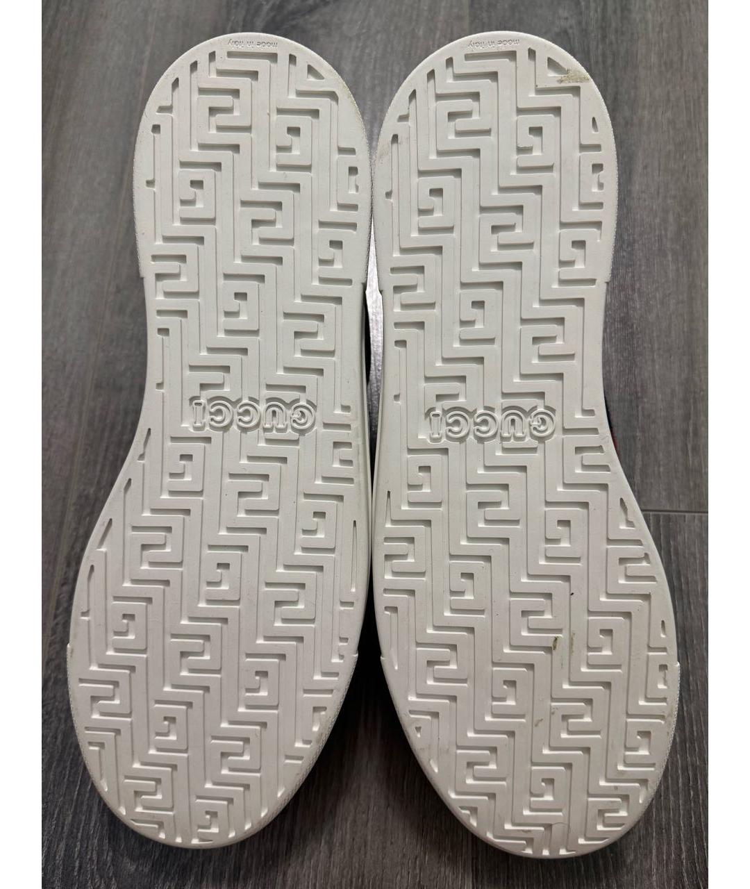 GUCCI Темно-синие низкие кроссовки / кеды, фото 6