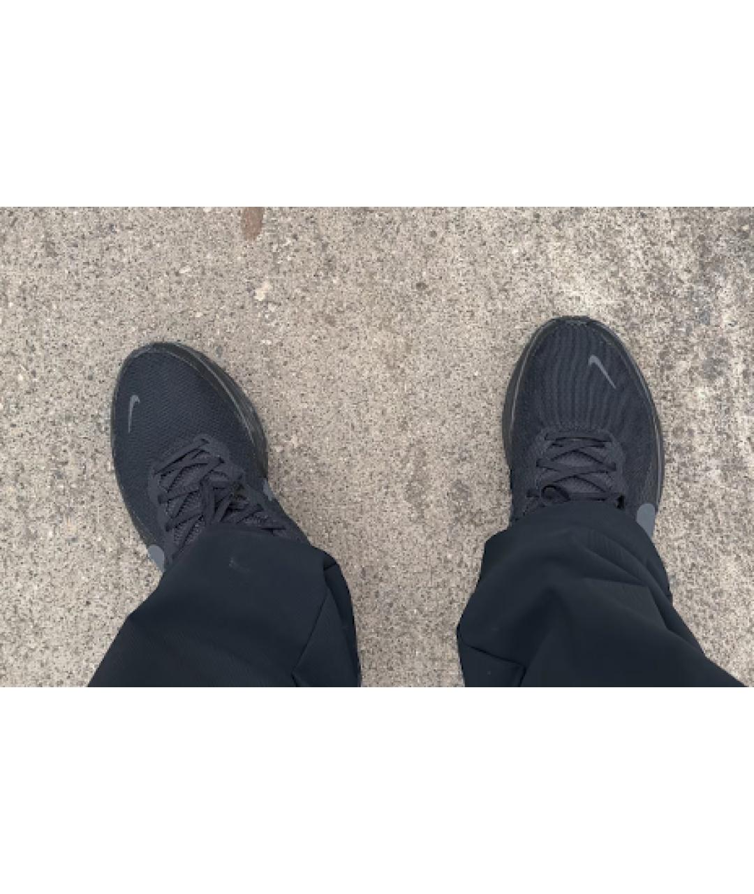 NIKE Черные низкие кроссовки / кеды, фото 8