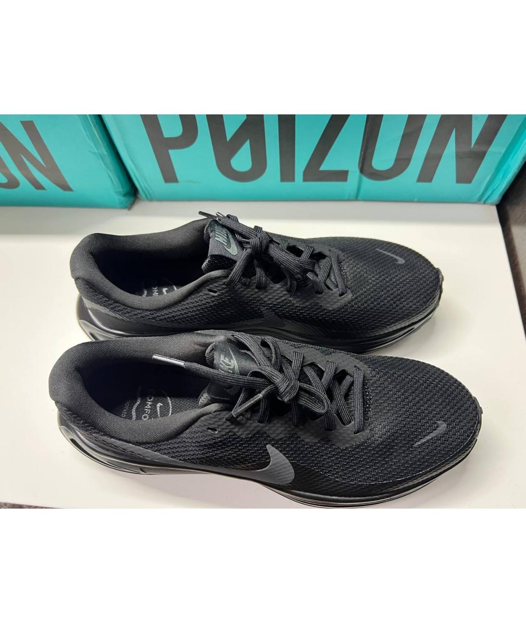 NIKE Черные низкие кроссовки / кеды, фото 9