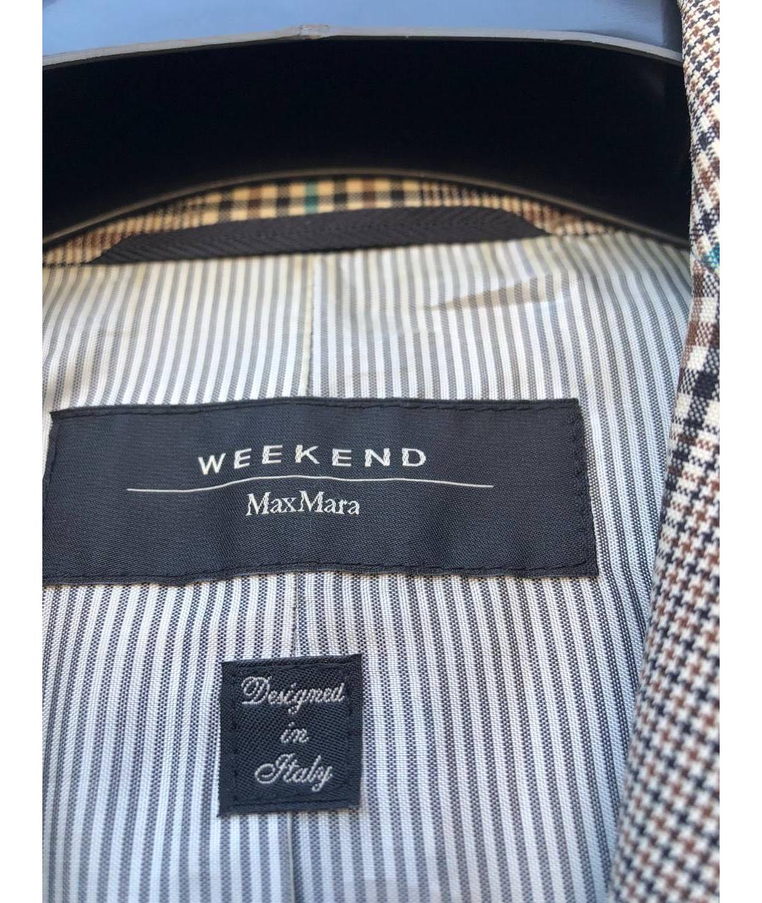 WEEKEND MAX MARA Серый костюм с брюками, фото 3