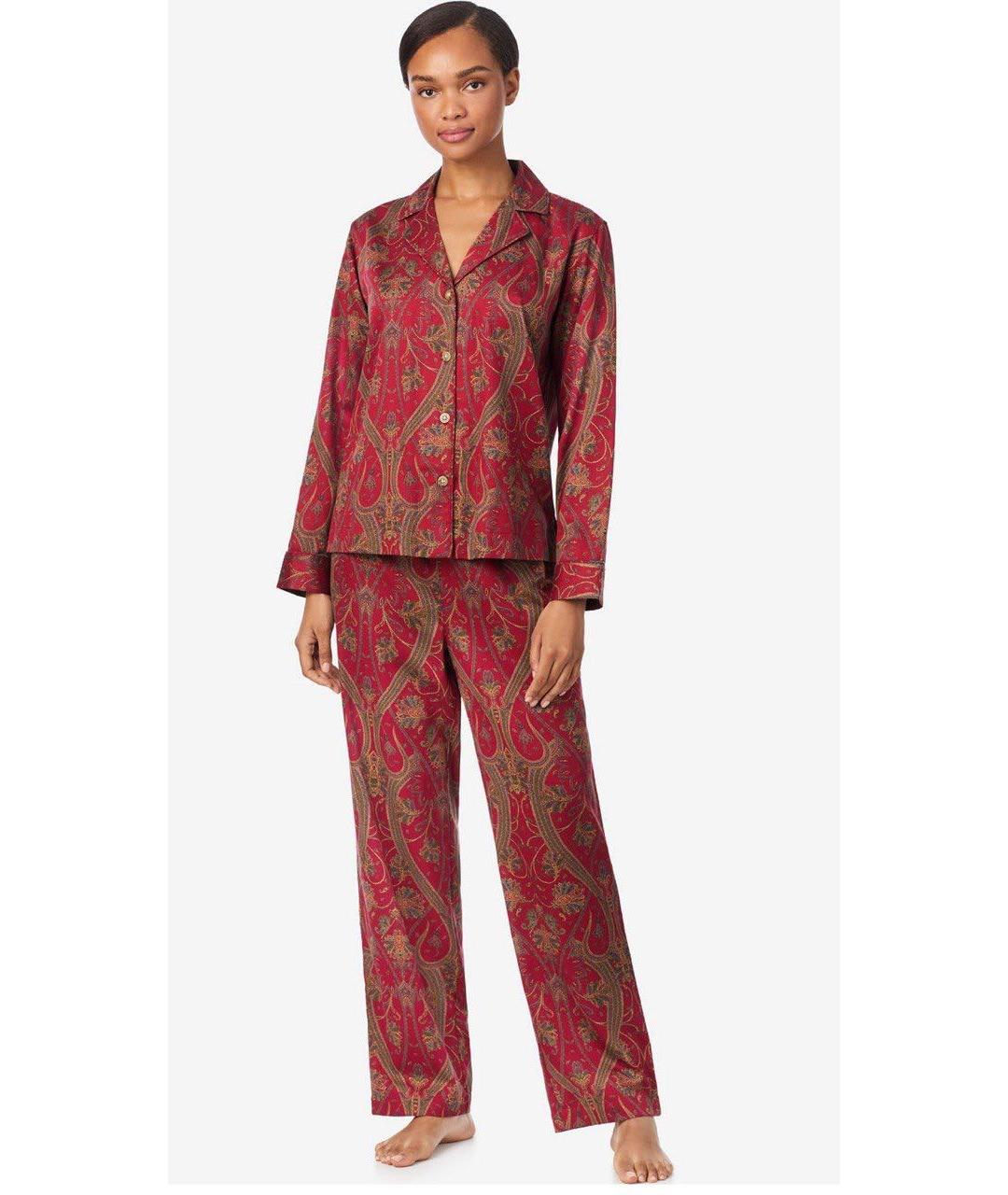 RALPH LAUREN Мульти вискозная пижама, фото 3