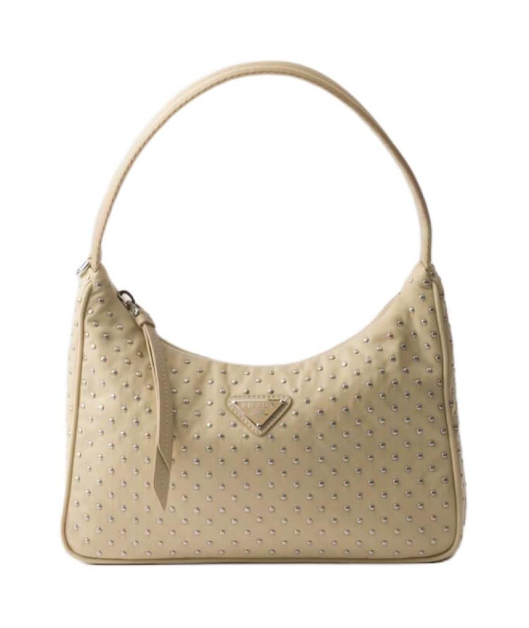PRADA Бежевая сумка через плечо, фото 1