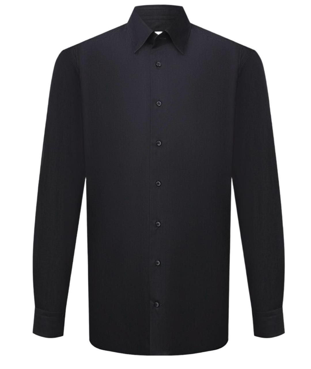 ZILLI Черная классическая рубашка, фото 9