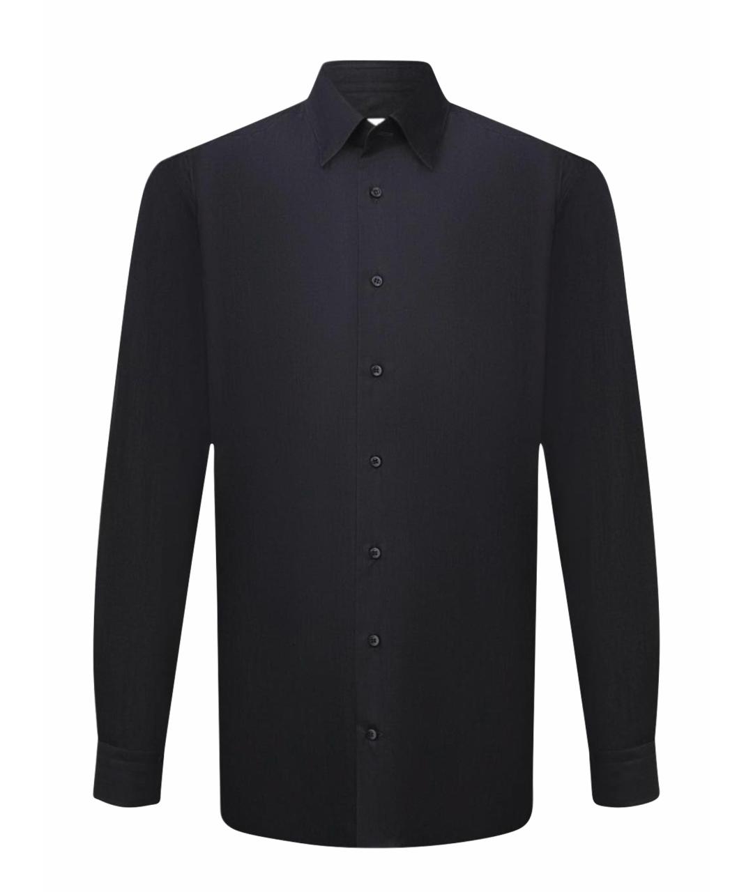 ZILLI Черная классическая рубашка, фото 1