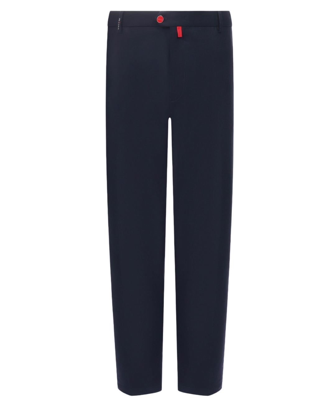 KITON Синие повседневные брюки, фото 9