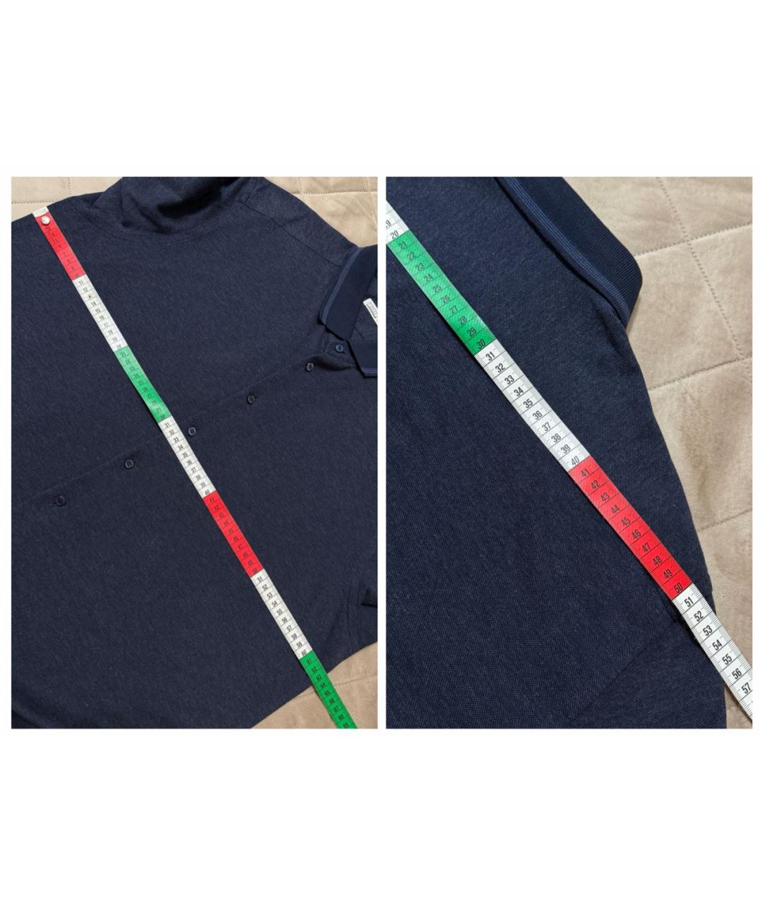 ZILLI Темно-синяя кэжуал рубашка, фото 7