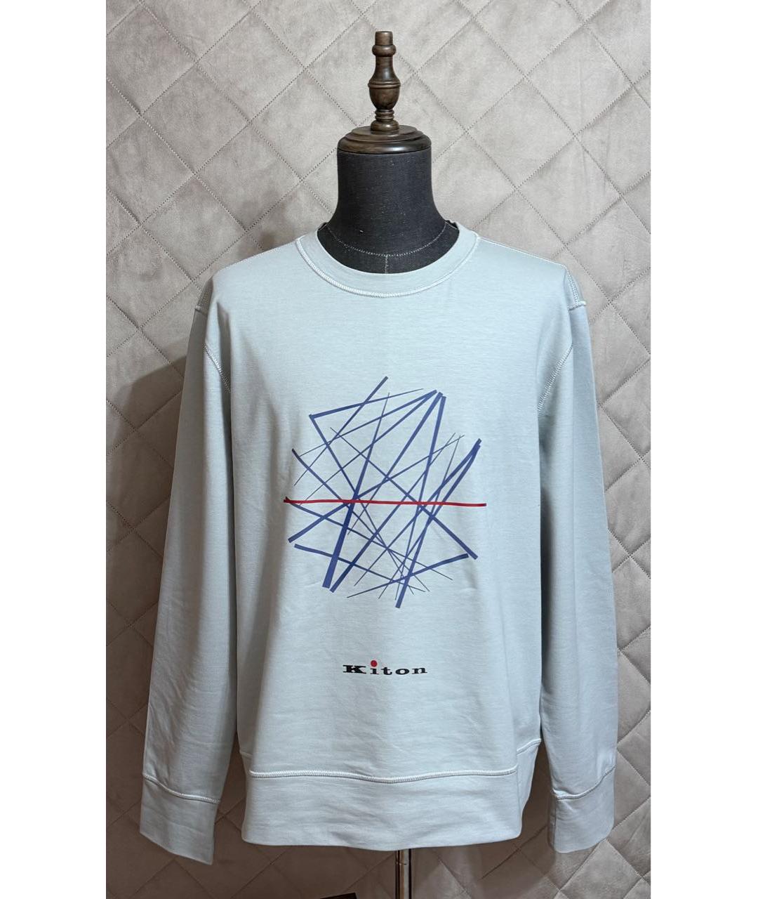 KITON Серый джемпер / свитер, фото 2