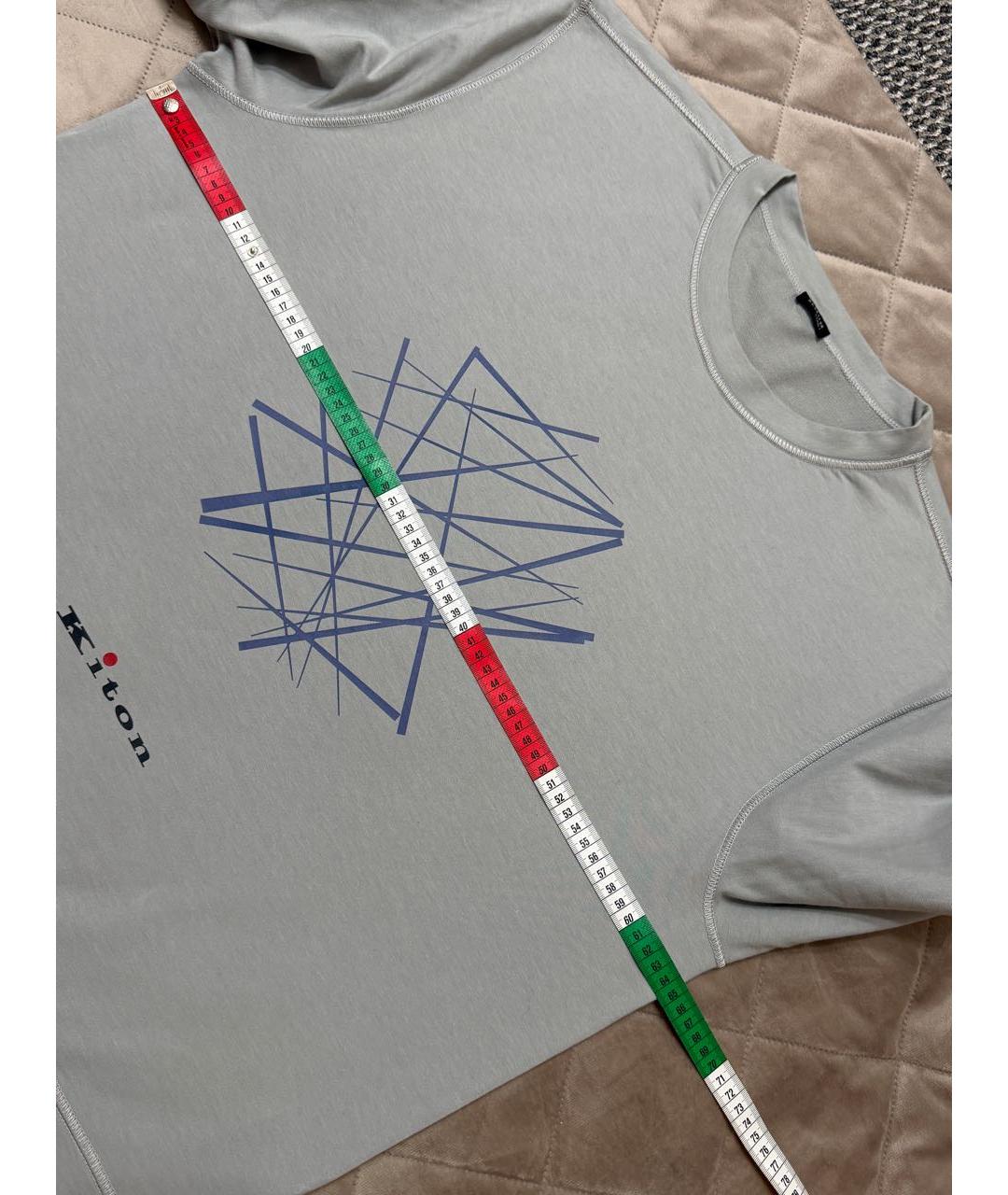 KITON Серый джемпер / свитер, фото 4