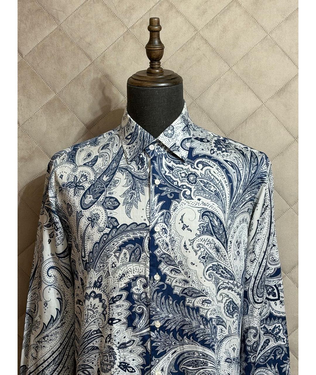 ETRO Мульти хлопковая кэжуал рубашка, фото 4