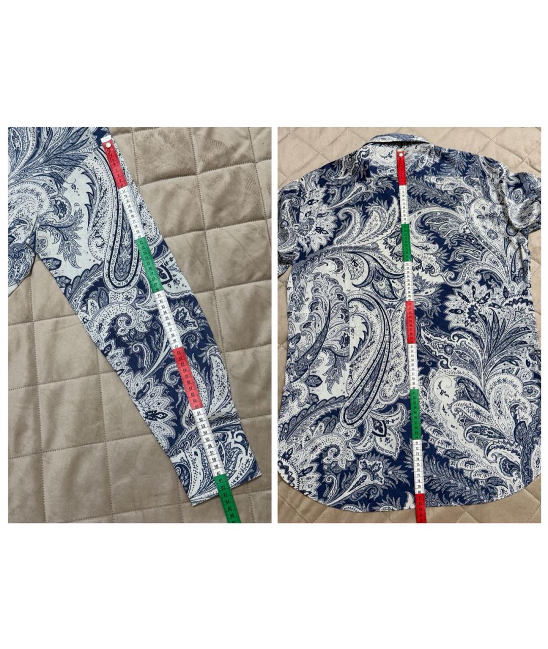 ETRO Мульти хлопковая кэжуал рубашка, фото 7