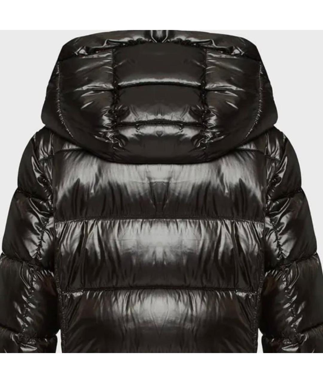 DKNY Черный полиэстеровый пуховик, фото 3