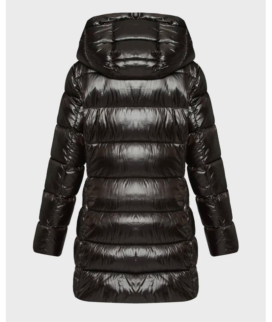 DKNY Черный полиэстеровый пуховик, фото 2