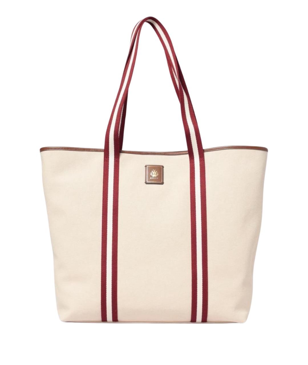 BALLY Бежевая сумка тоут, фото 1