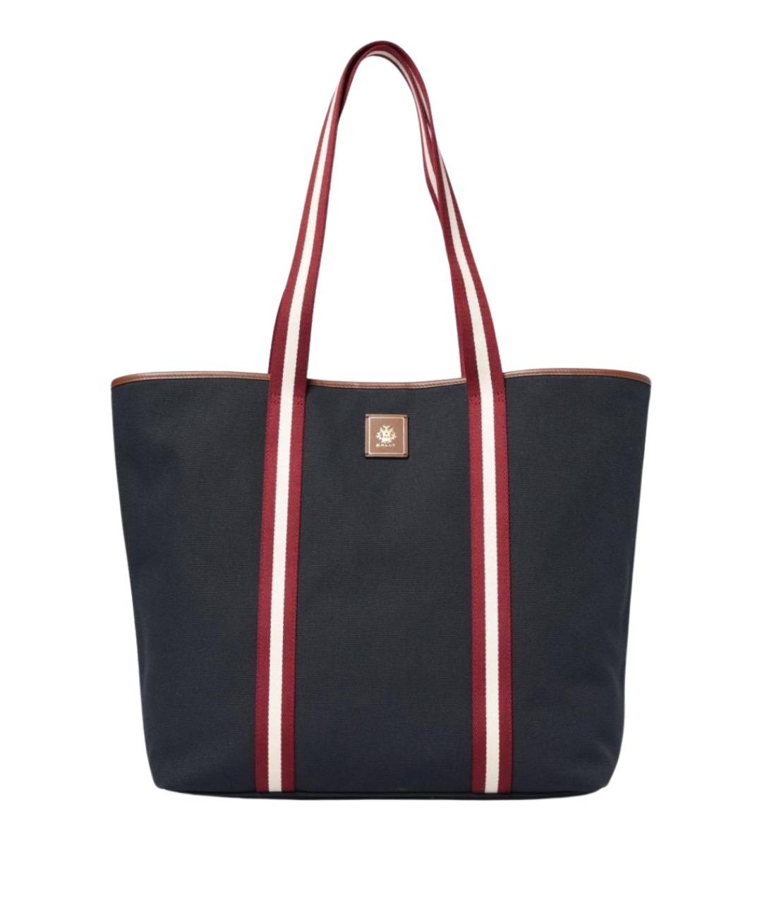 BALLY Синяя сумка тоут, фото 1