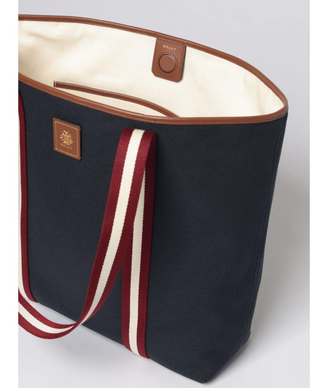 BALLY Синяя сумка тоут, фото 3