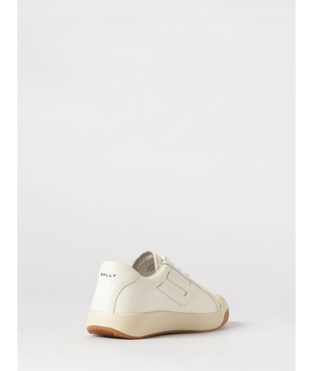 BALLY Белые низкие кроссовки / кеды, фото 3