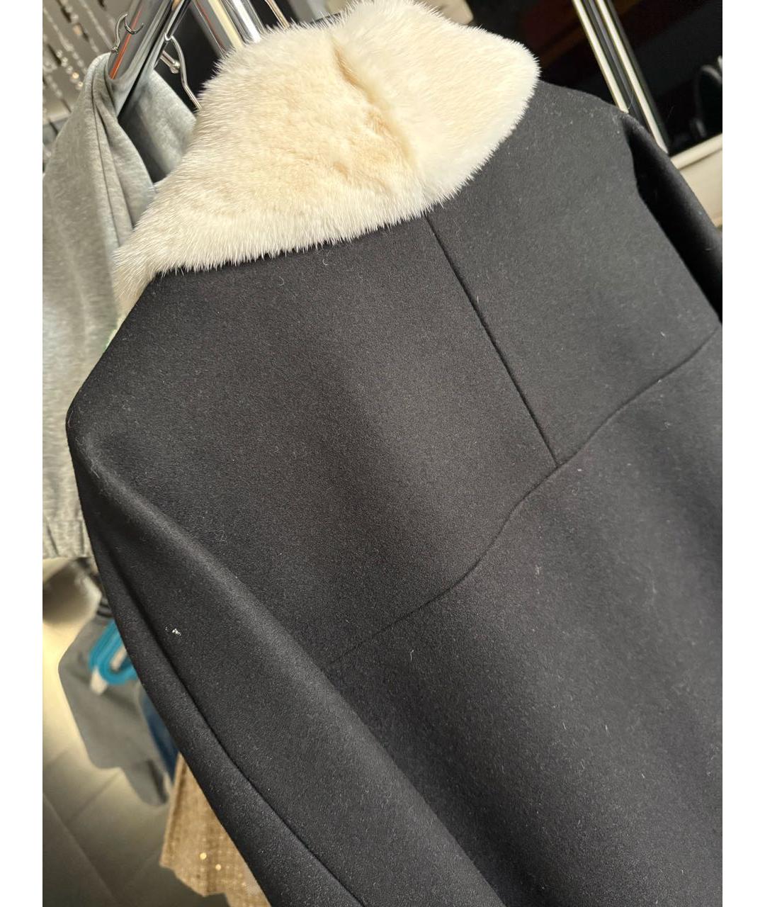 ALEXANDER TEREKHOV Черное шерстяное пальто, фото 7