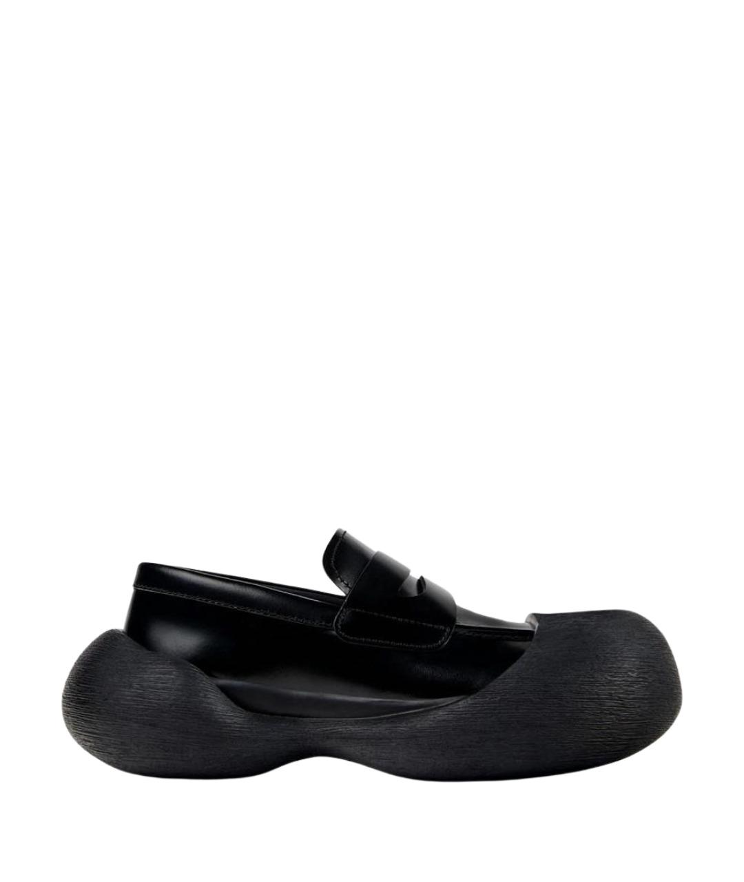 Camper Черные кожаные лоферы, фото 1