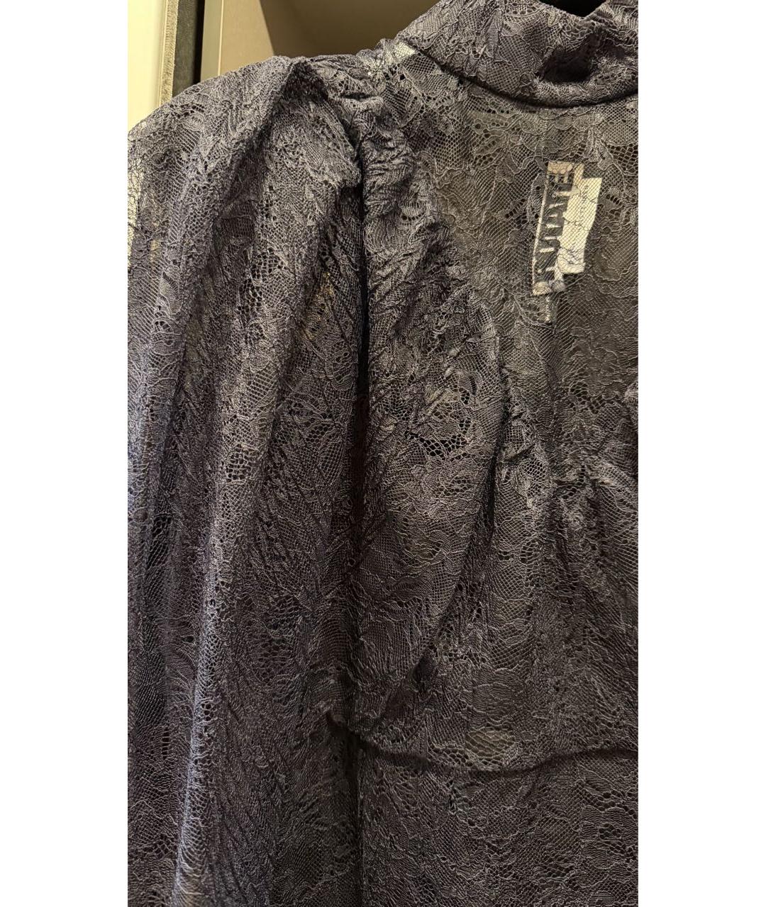 ROTATE Черное полиэстеровое коктейльное платье, фото 5