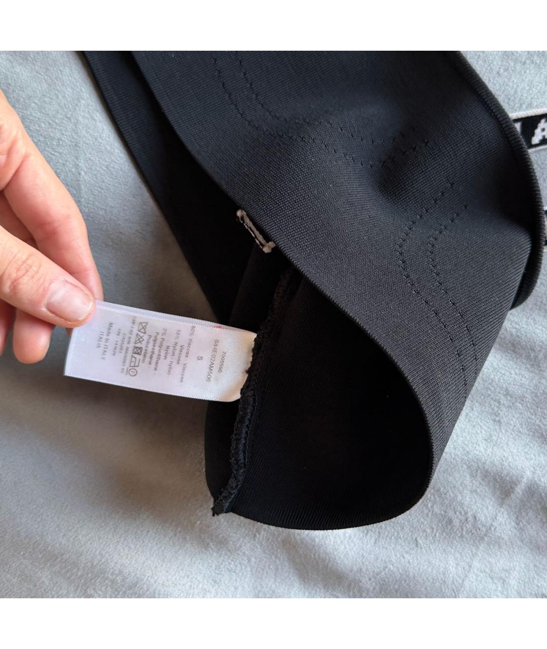 CHRISTIAN DIOR Черная хлопковая майка, фото 4