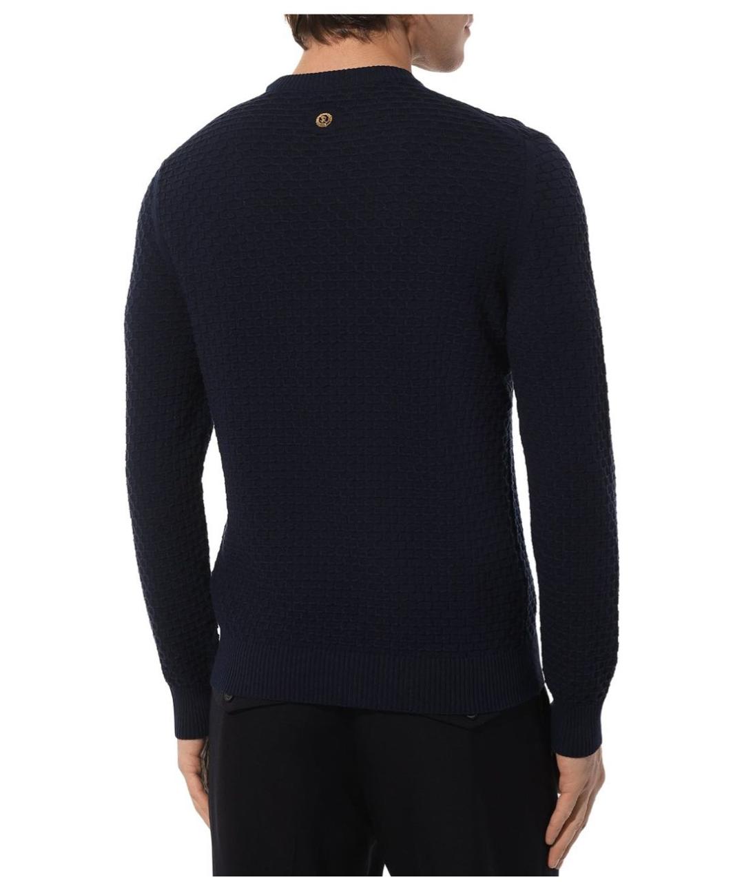 STEFANO RICCI Синий кашемировый джемпер / свитер, фото 2