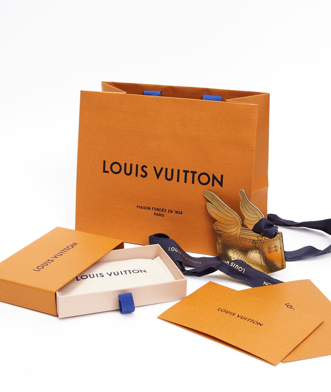 LOUIS VUITTON Розовый кожаный кардхолдер, фото 4