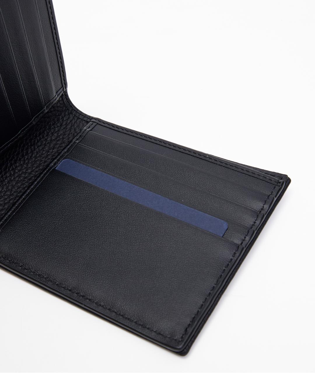 CHRISTIAN DIOR Синий кожаный кошелек, фото 4