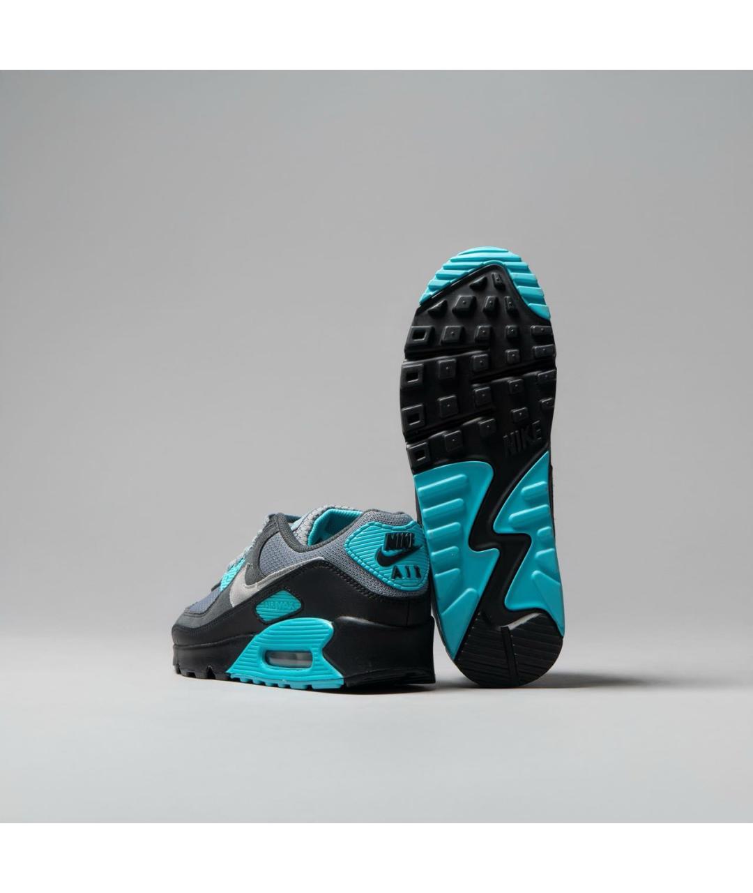 NIKE Черные низкие кроссовки / кеды, фото 5