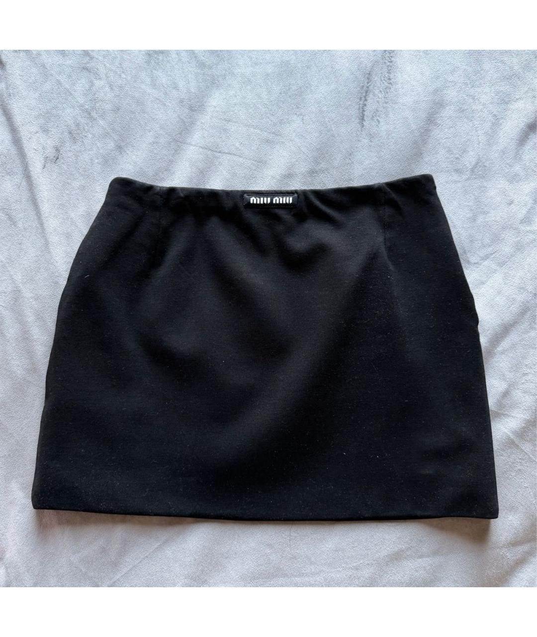 MIU MIU Черный костюм с юбками, фото 2