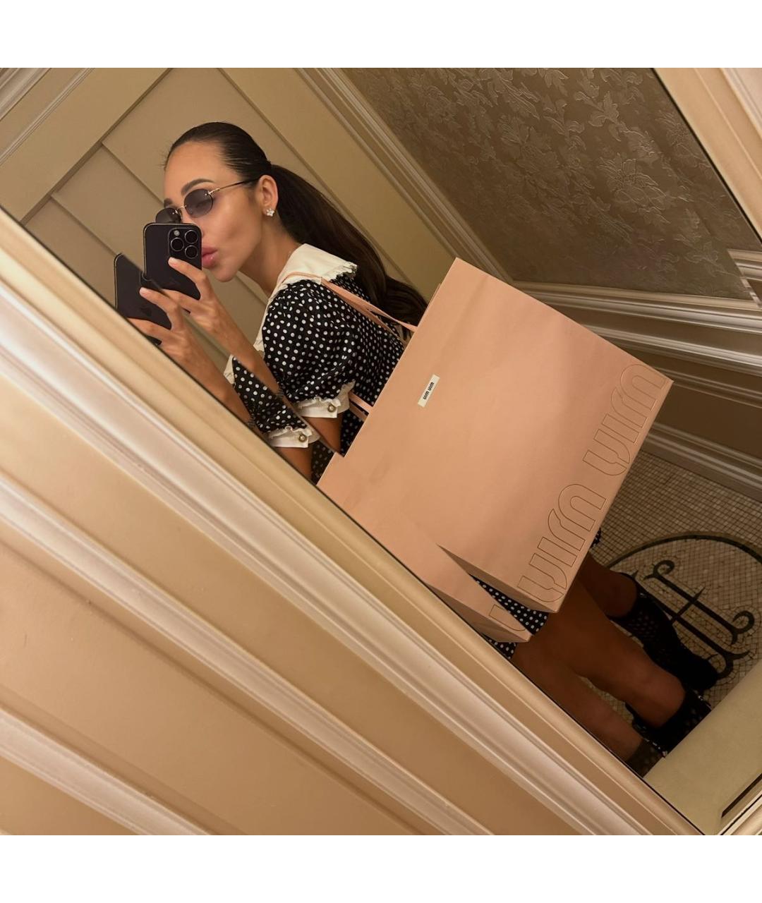 MIU MIU Черный костюм с юбками, фото 5