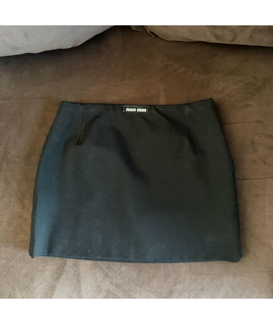 MIU MIU Черный костюм с юбками, фото 7