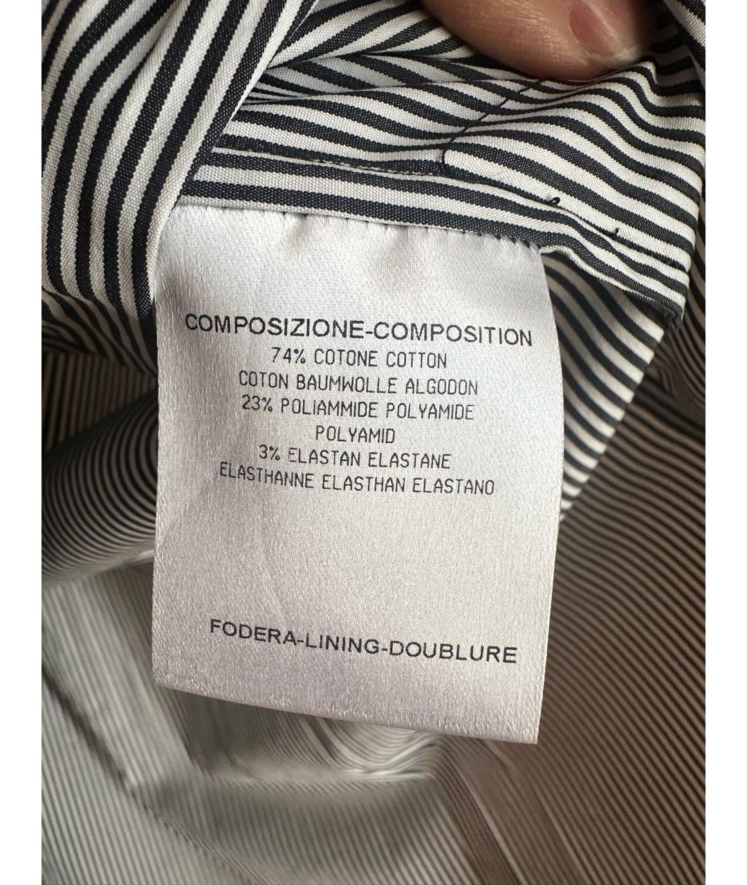 GUCCI Белая хлопковая рубашка, фото 6