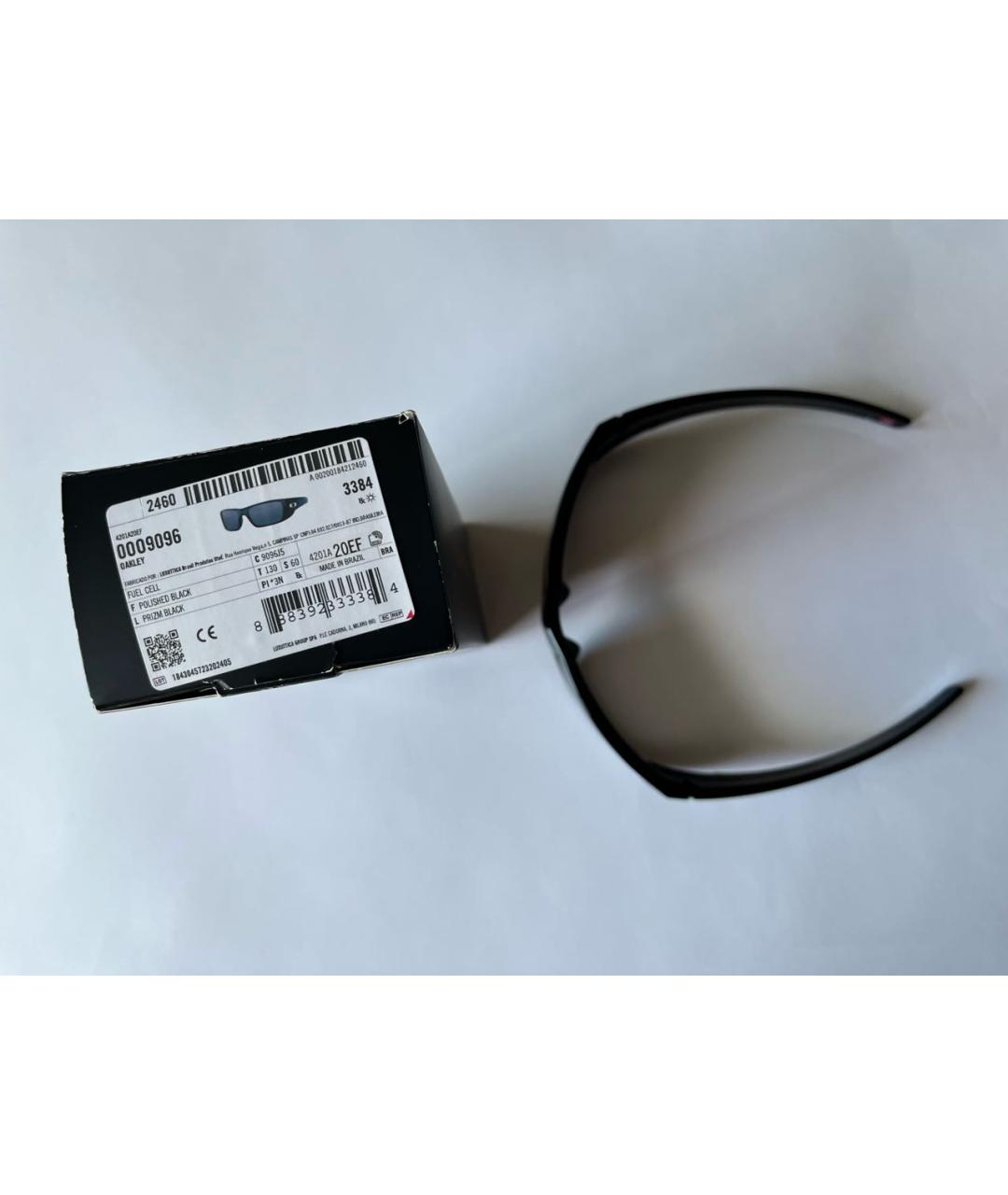 OAKLEY Черные пластиковые солнцезащитные очки, фото 7