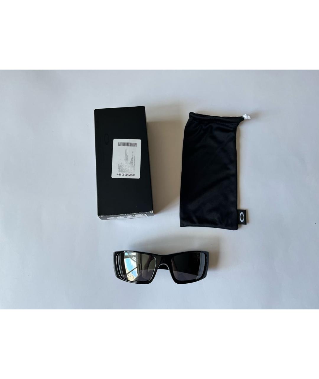 OAKLEY Черные пластиковые солнцезащитные очки, фото 6