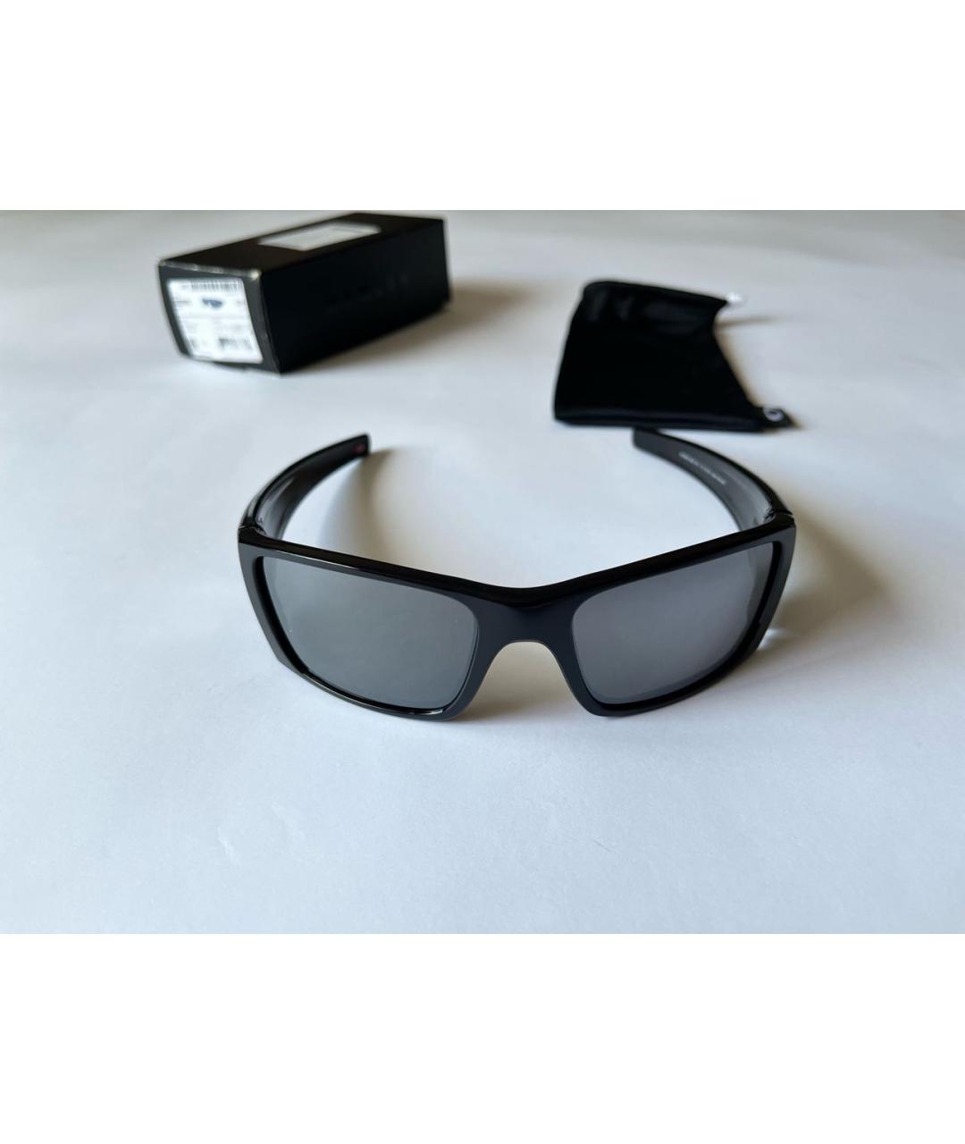 OAKLEY Черные пластиковые солнцезащитные очки, фото 2