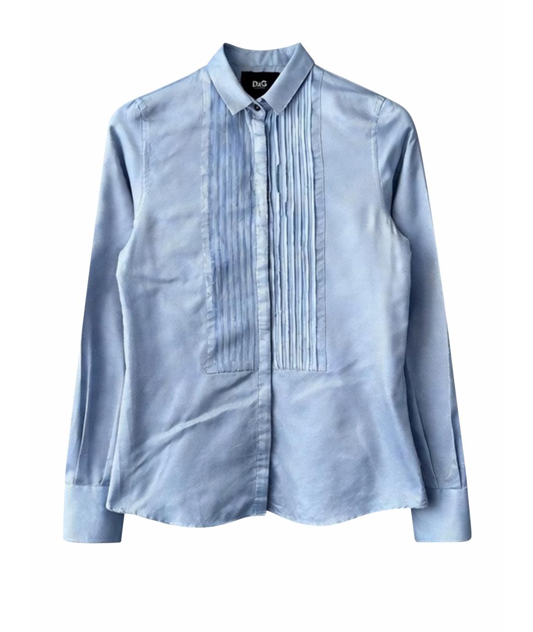 DOLCE&GABBANA Голубая рубашка, фото 1