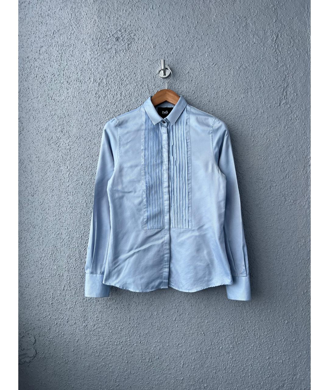 DOLCE&GABBANA Голубая рубашка, фото 6