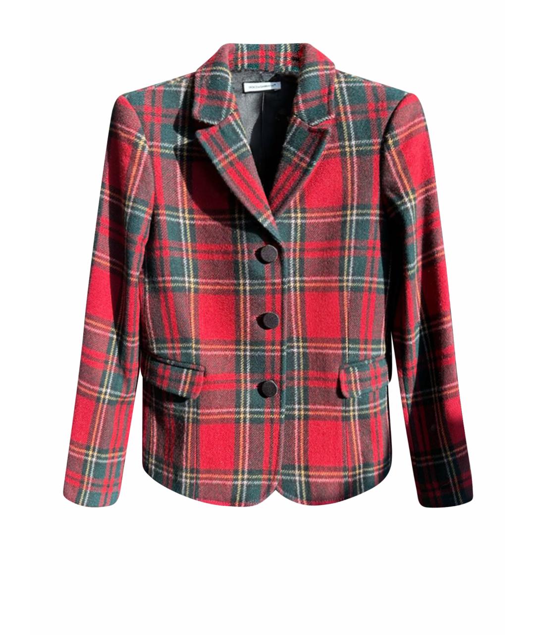 DOLCE&GABBANA Мульти шерстяной жакет / жилет, фото 1