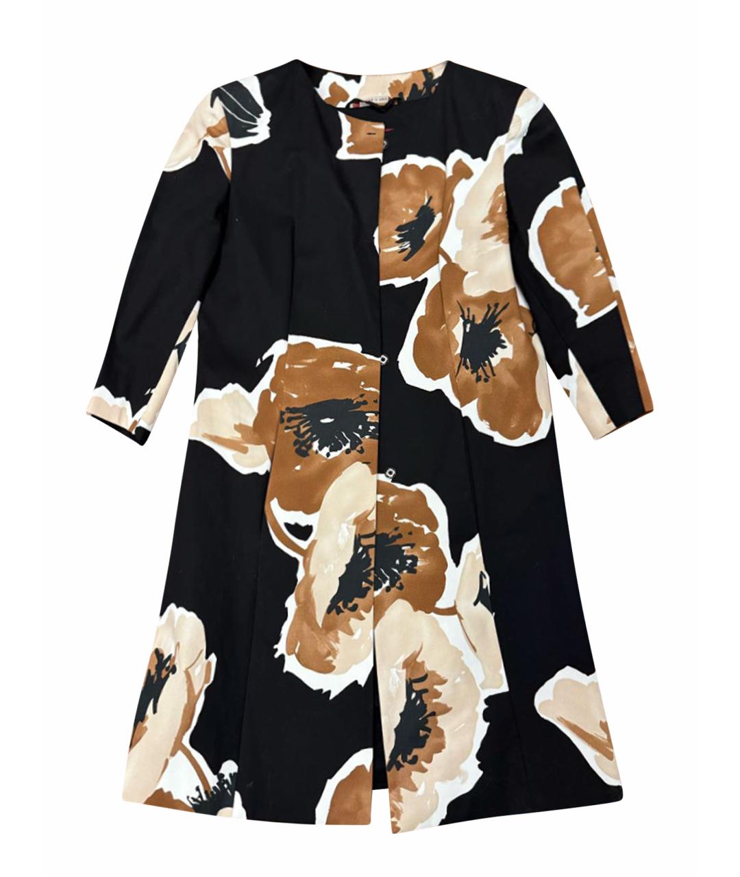 MAX MARA Черный тренч/плащ, фото 1