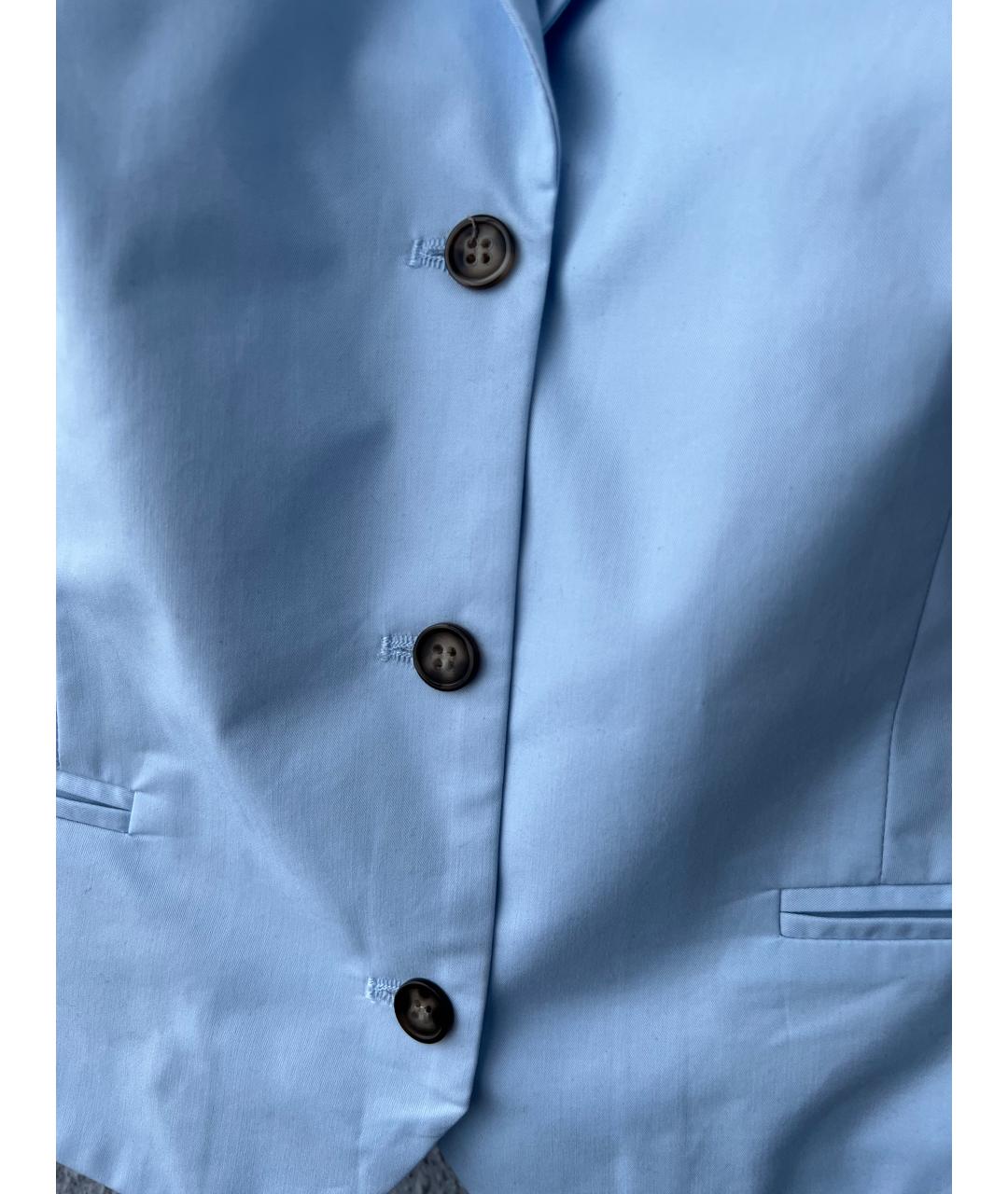 12 STOREEZ Голубой жилет, фото 2