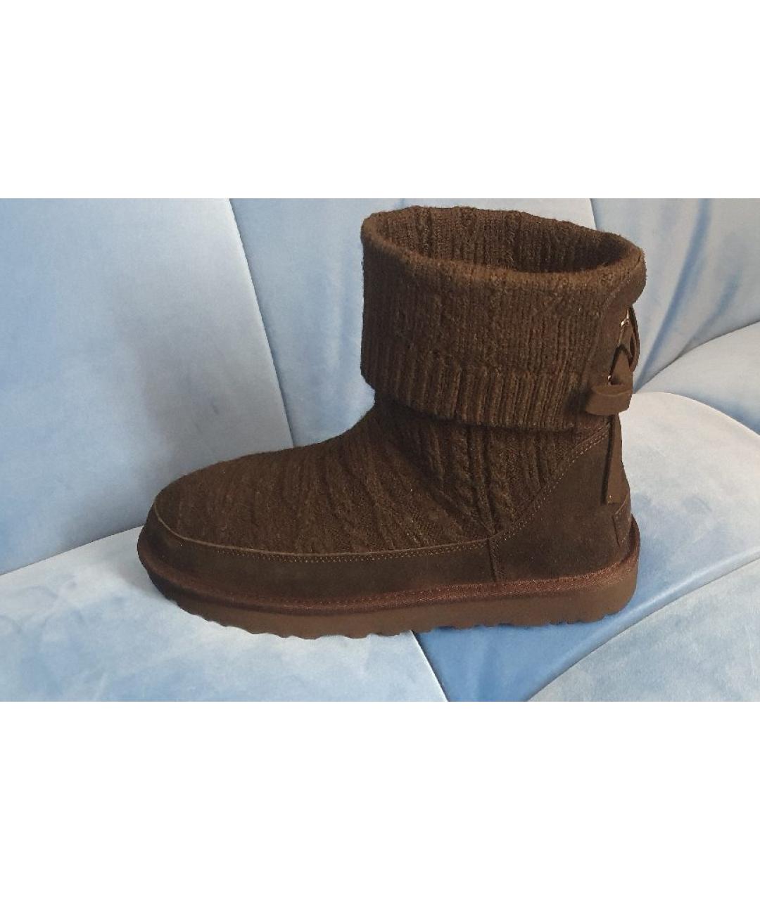 UGG AUSTRALIA Черные полусапоги, фото 10