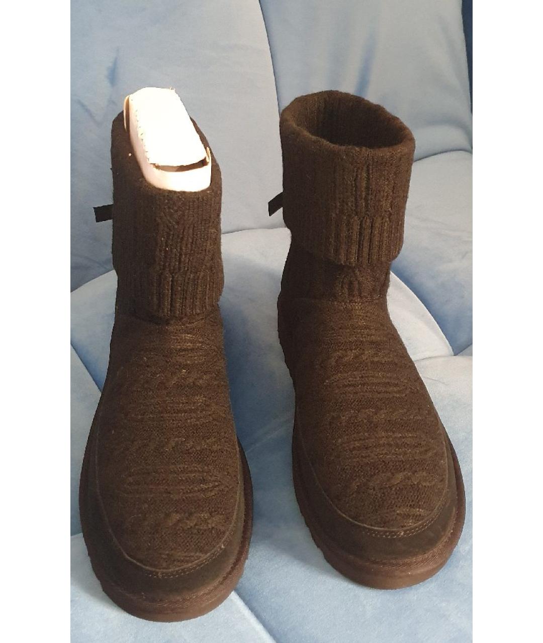 UGG AUSTRALIA Черные полусапоги, фото 2