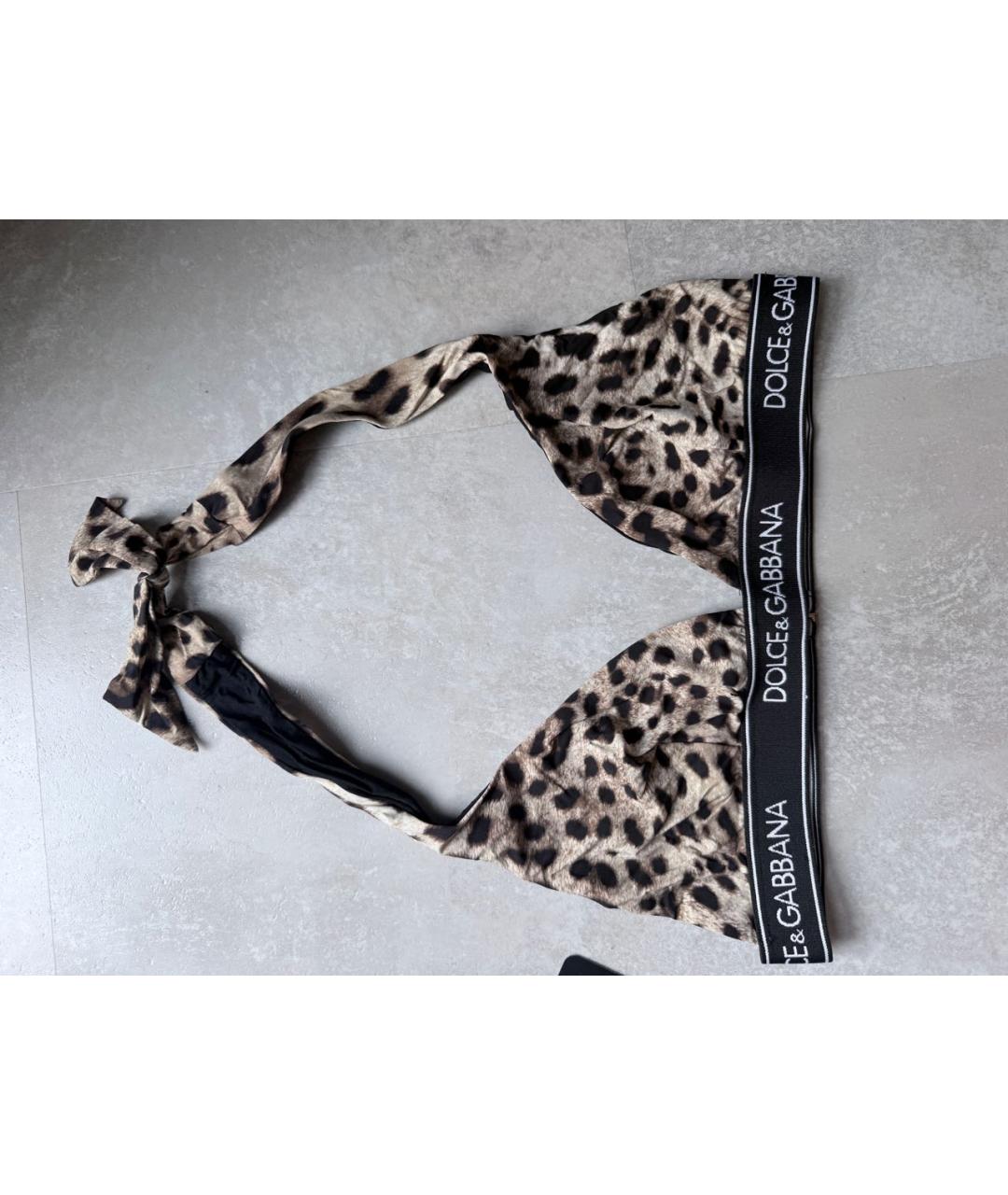 DOLCE&GABBANA Мульти полиамидовый купальник, фото 2