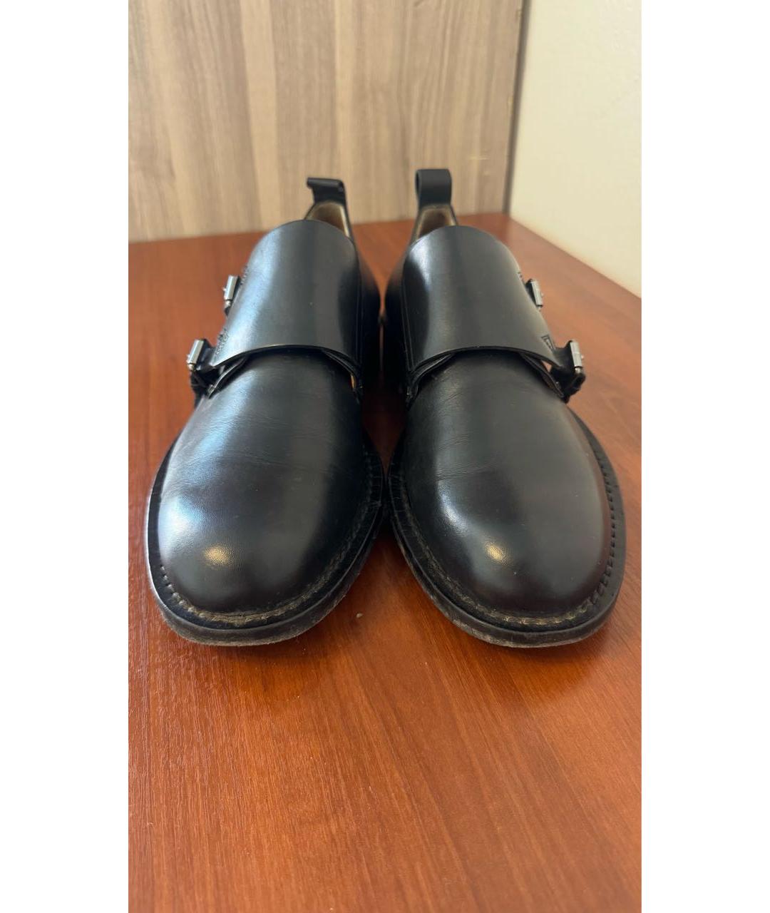 VALENTINO Черные кожаные туфли, фото 2