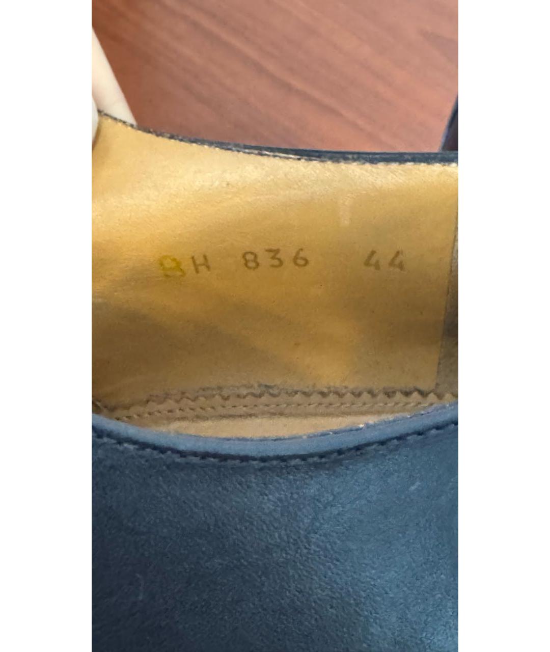 VALENTINO Черные кожаные туфли, фото 6