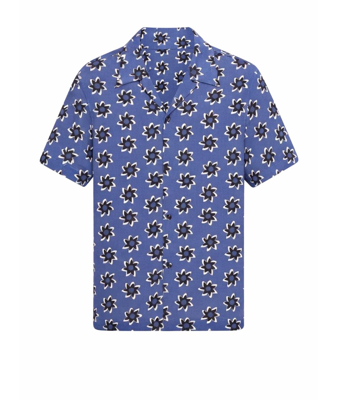 SANDRO Синяя кэжуал рубашка, фото 1