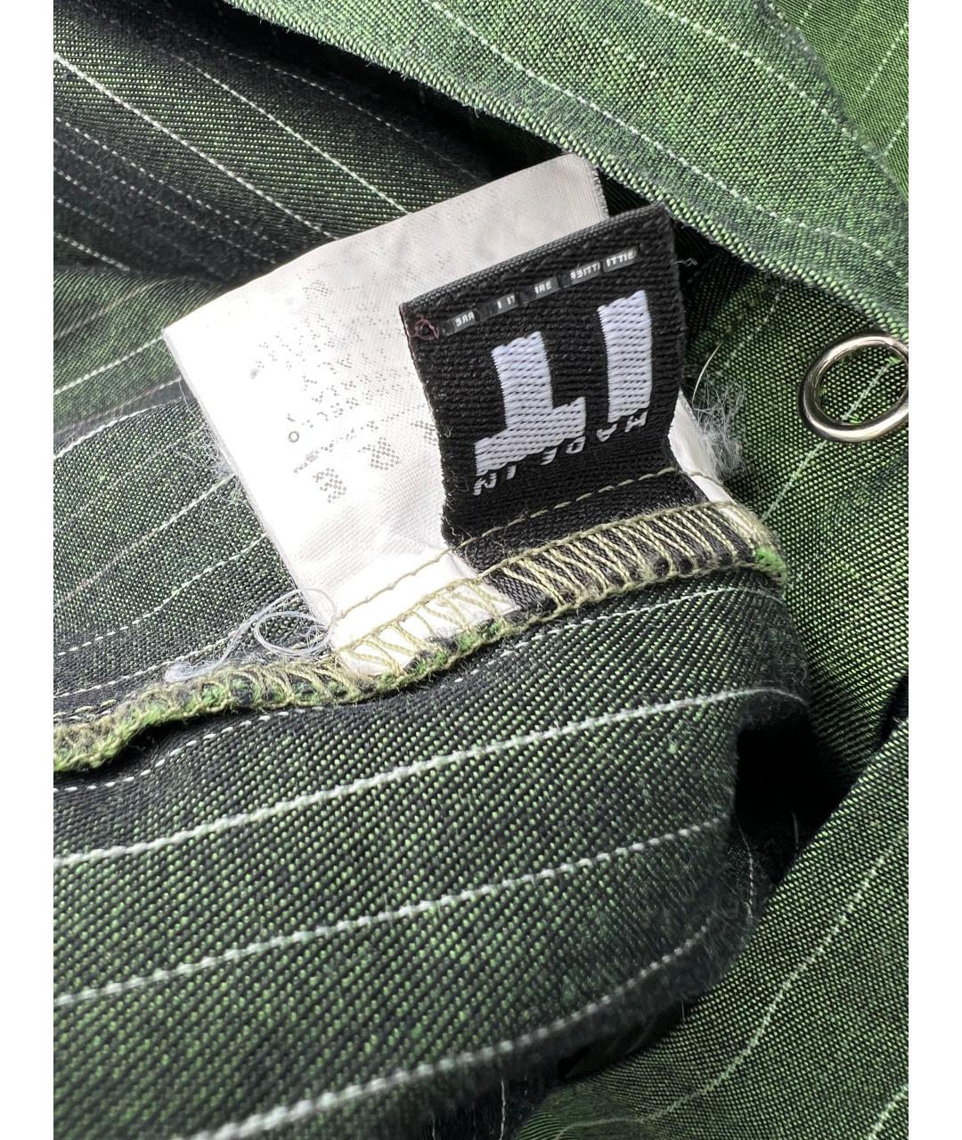 VERSACE Зеленая кэжуал рубашка, фото 5