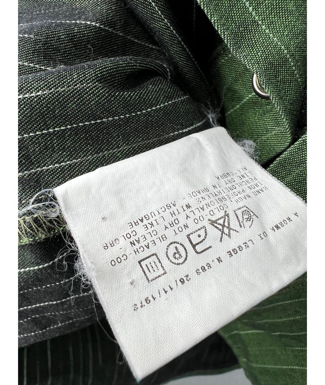 VERSACE Зеленая кэжуал рубашка, фото 6